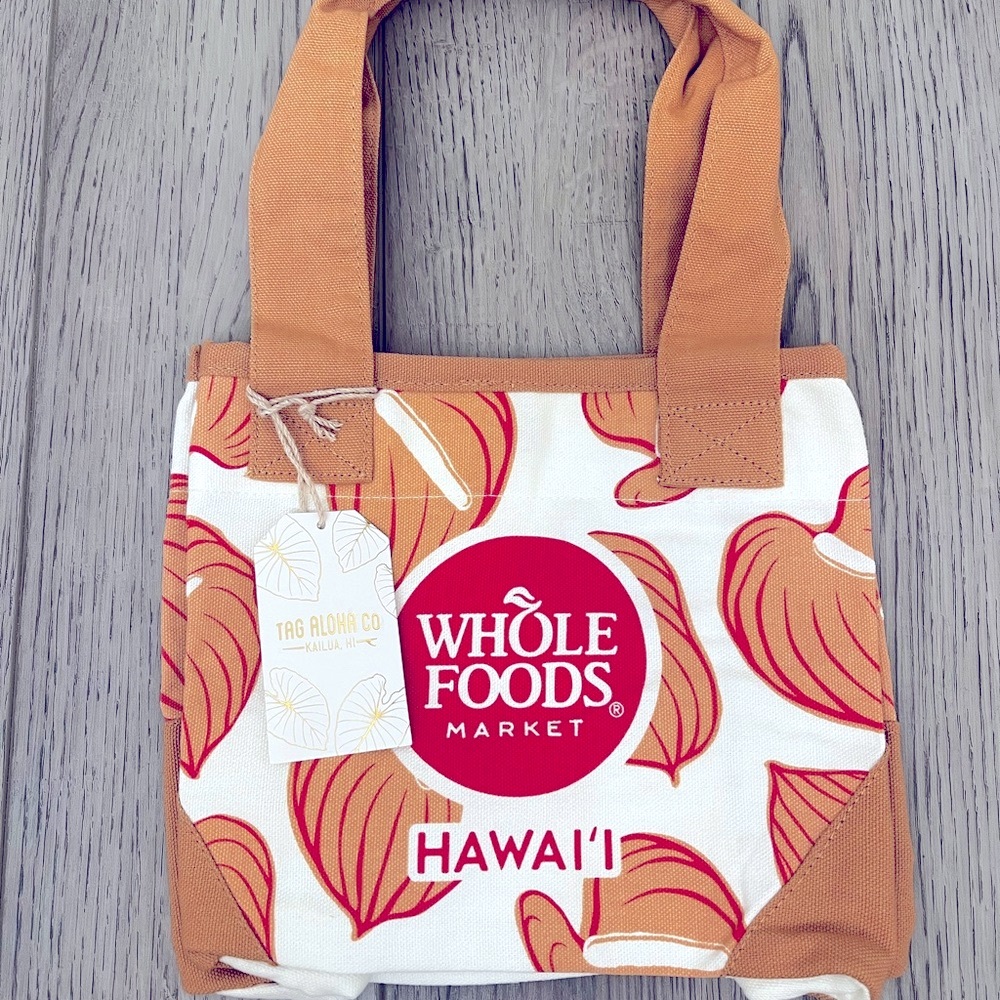 Whole Foods Hawaii X TagAloha mini tote bag